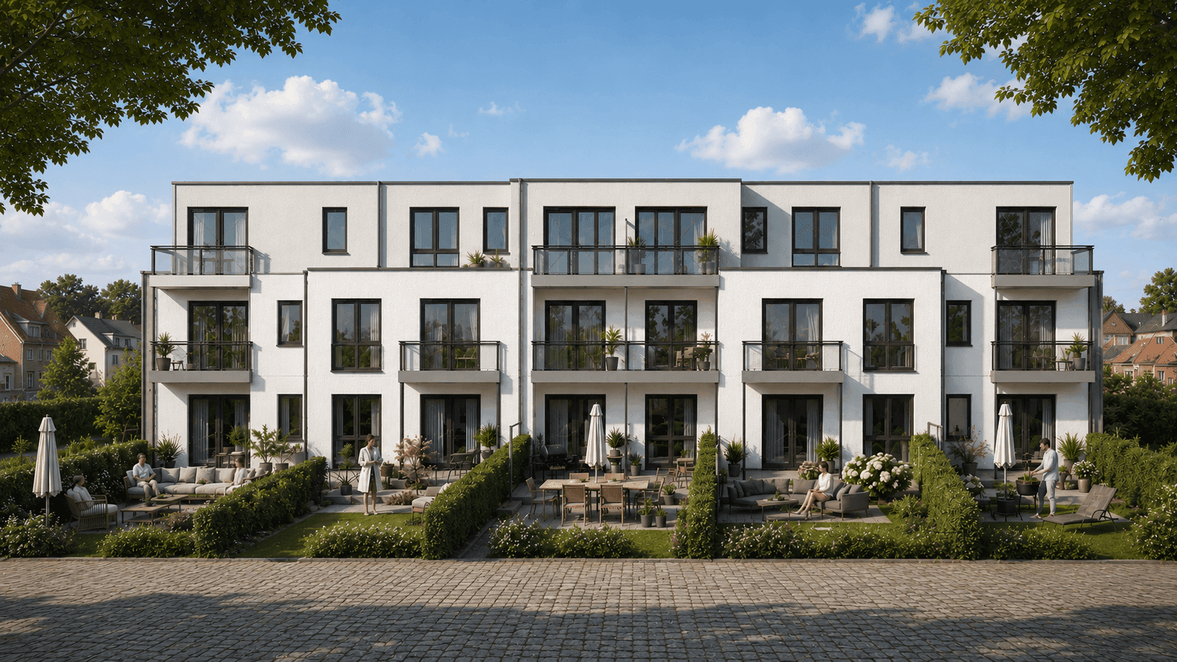 Vrasselt - Neubauprojekt mit Komfort: Balkon/Garten, Stellplatz und effiziente Wärmepumpentechnik