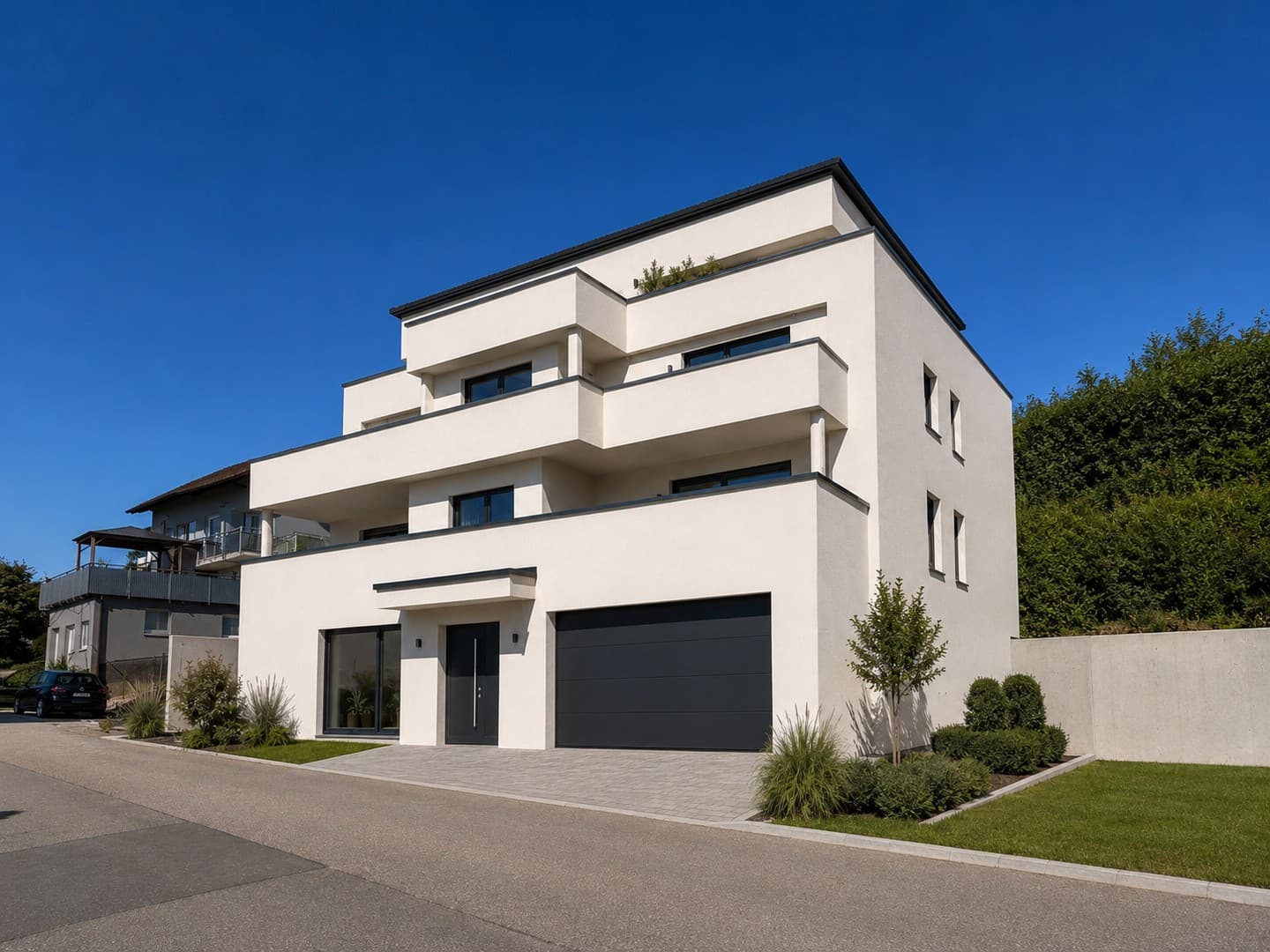 2-Zimmer-Neubau mit Terrasse direkt an den Weinbergen | Erstbezug | KfW 40 QNG