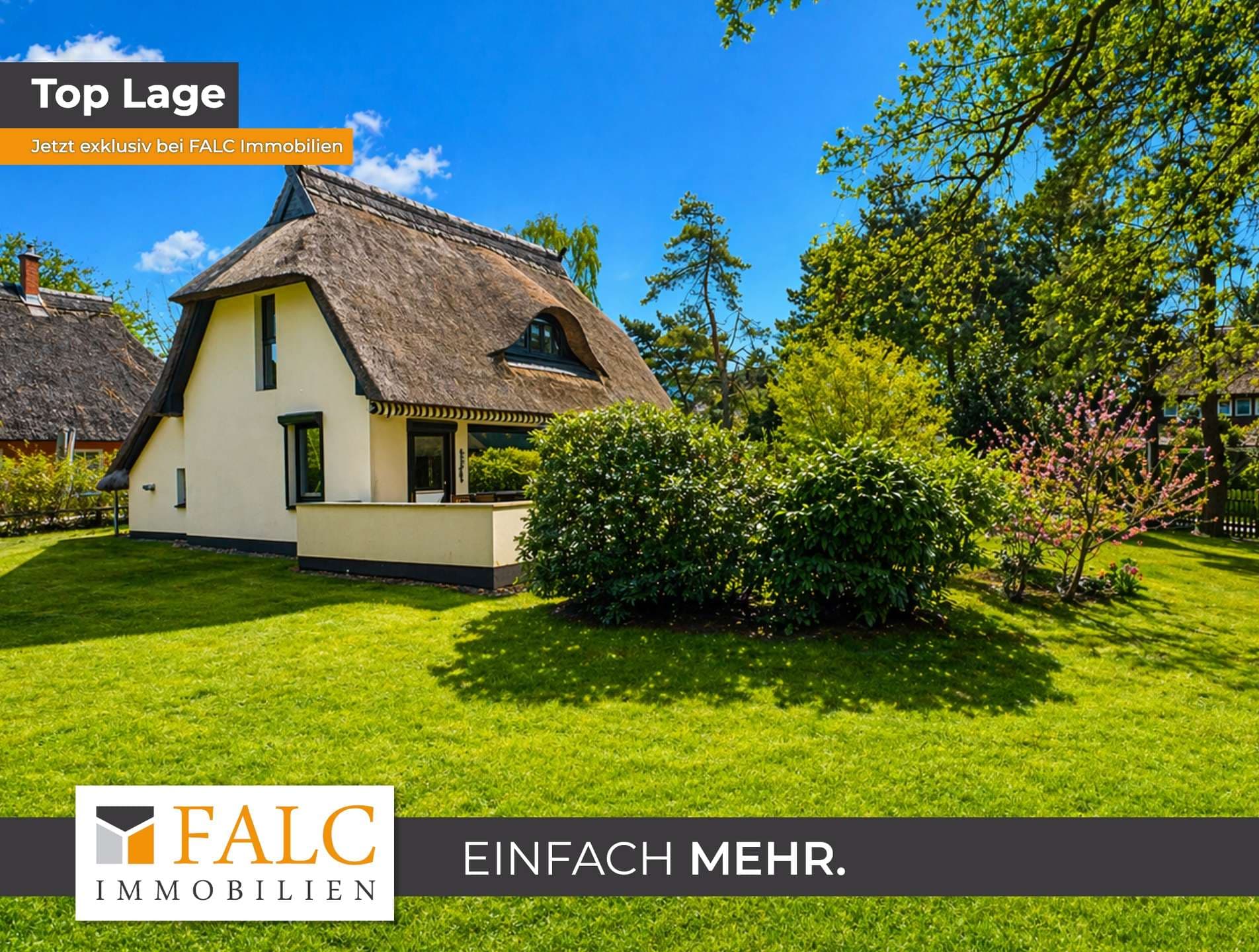 ***Erste Reihe, Reetdach, Ostsee – exklusives Ferienhaus in Ahrenshoop***