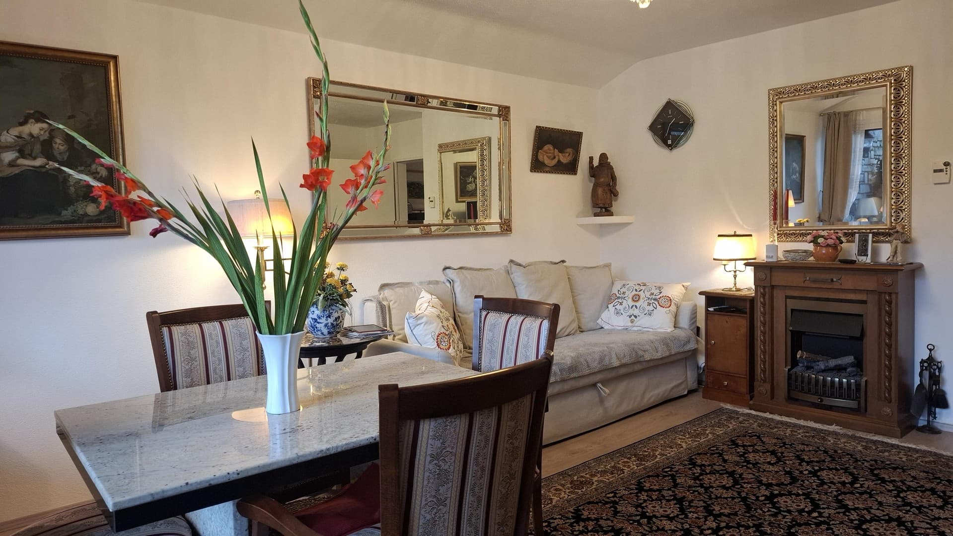 Schöne Wohnung im Chiemgau mit Bergpanorama und Schwimmbad/Sauna