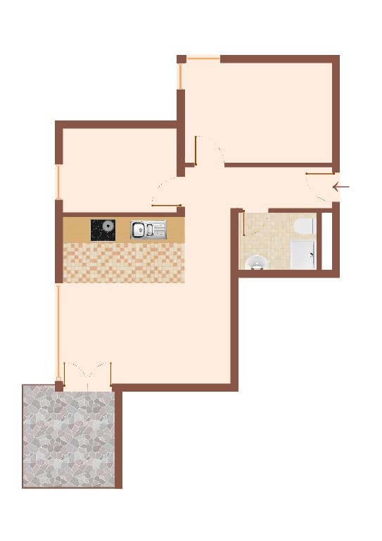 3 Zi.-Wohnung mit schönem Ausblick!