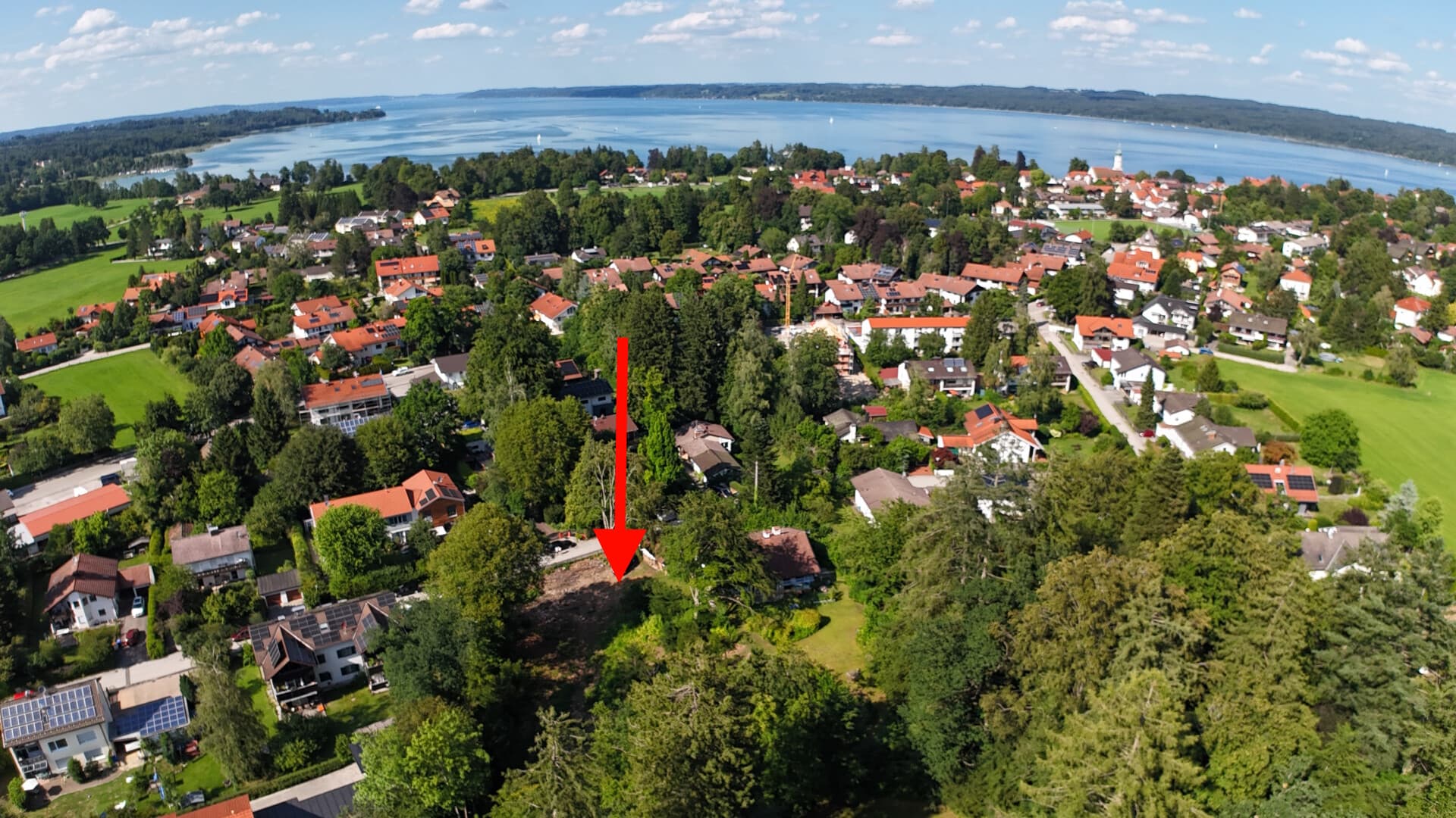 Parkrandlage! Grundstück für ein Einfamilien- oder Doppelhaus