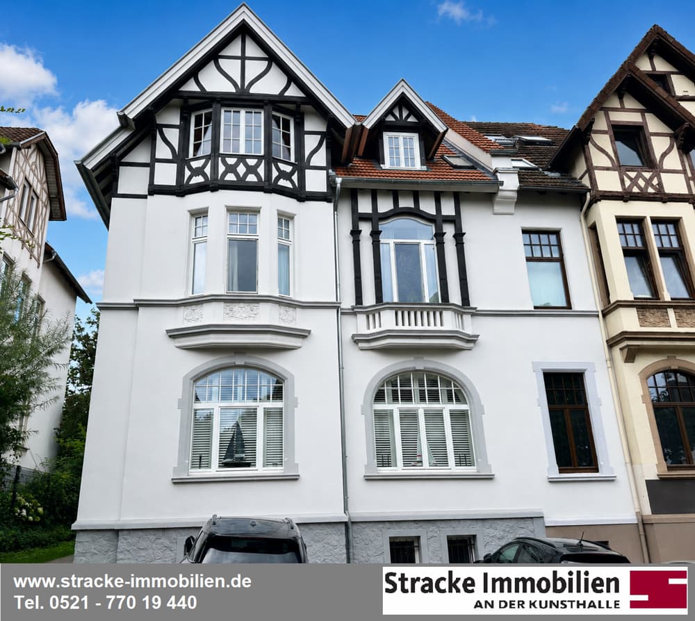 Wertvolle Altbau-Wohnung |Hochwertig möbliert | Bielefelder Musikerviertel