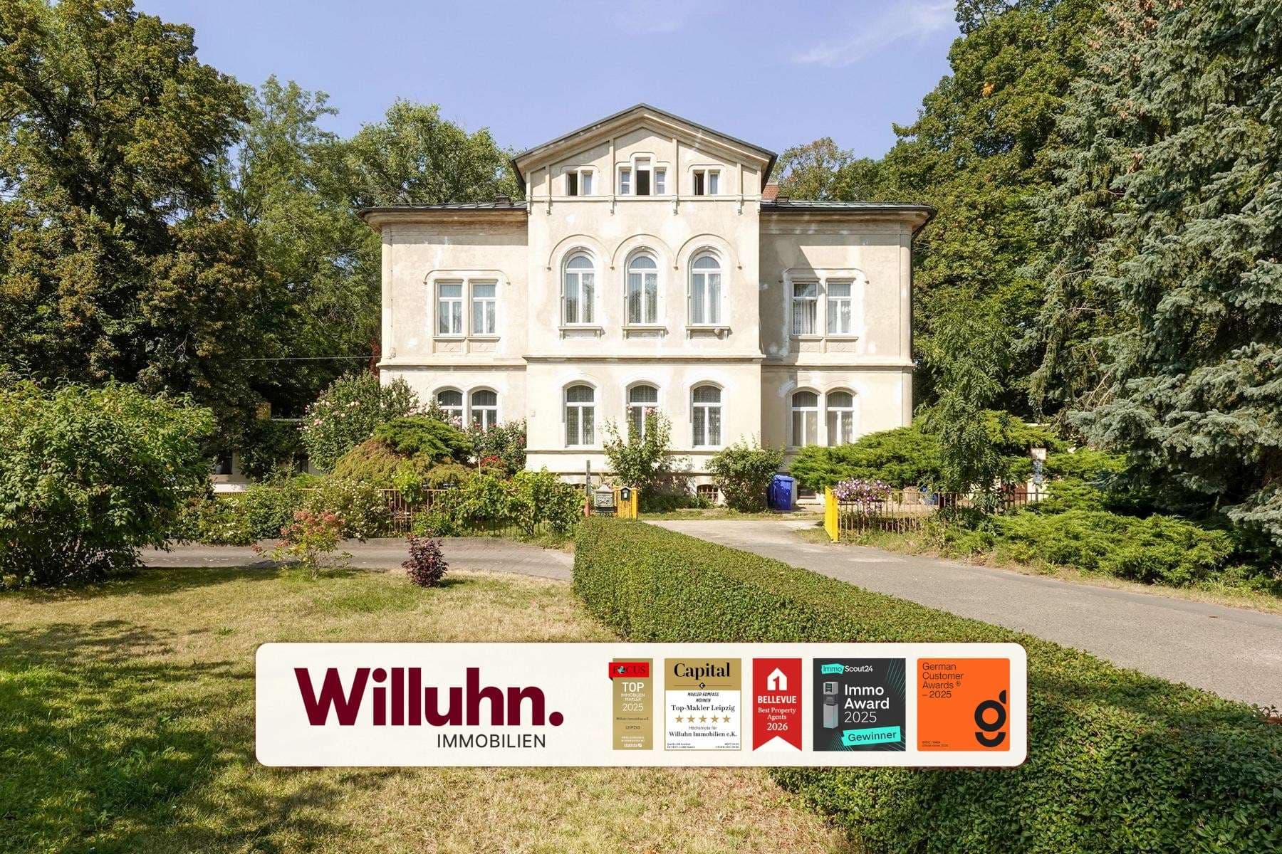 Historisches Gutshaus mit Park | Projektentwicklung zwischen Leipzig & Dresden