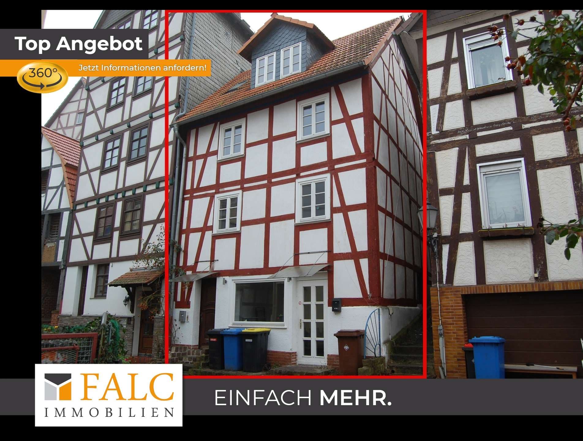 +++Kulturdenkmalgeschütztes Wohn- und Geschäftshaus im Herzen der Altstadt von Bad Wildungen+++
