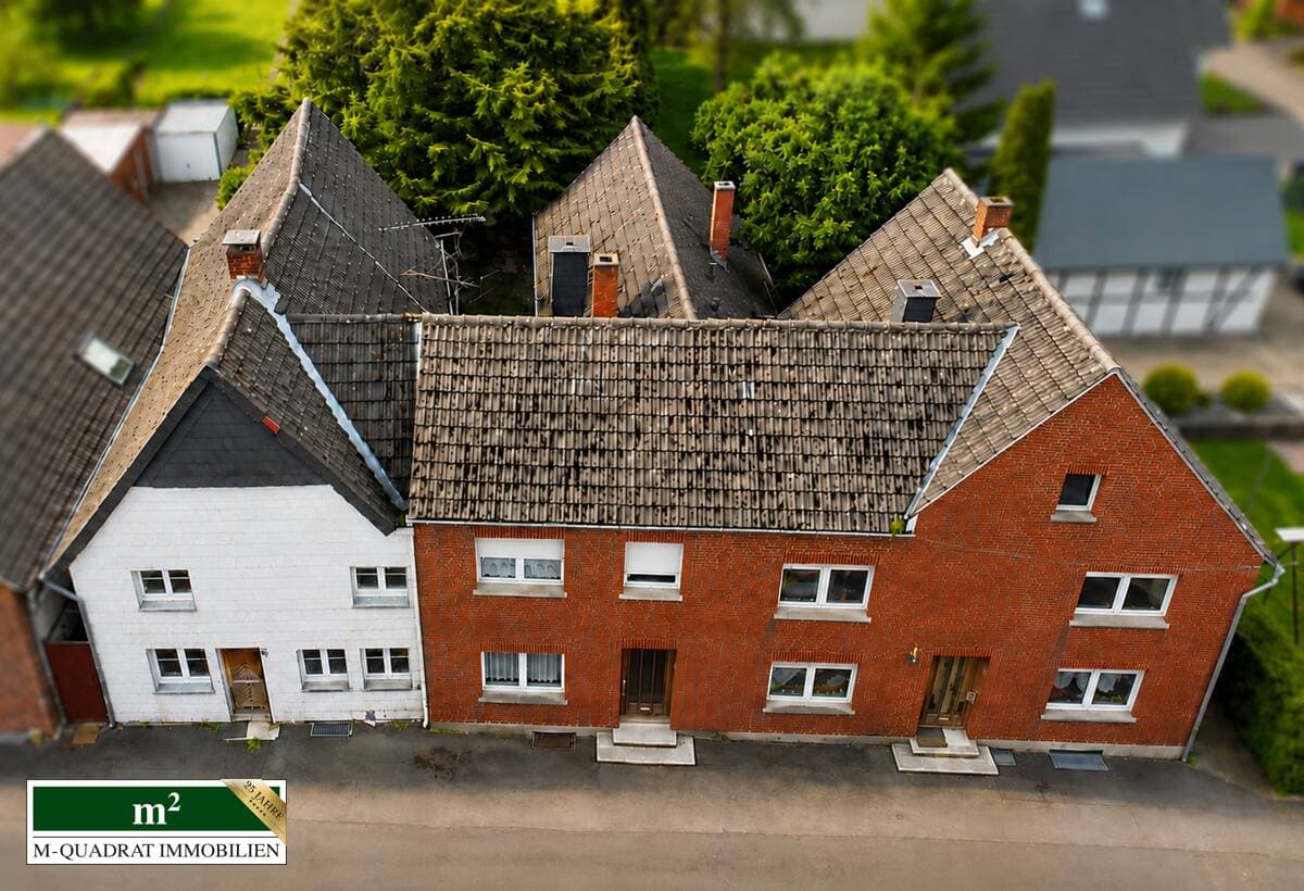 1 großes Grundstück - 2 Häuser mit 3 Wohnungen im Ortsteil von Beckum