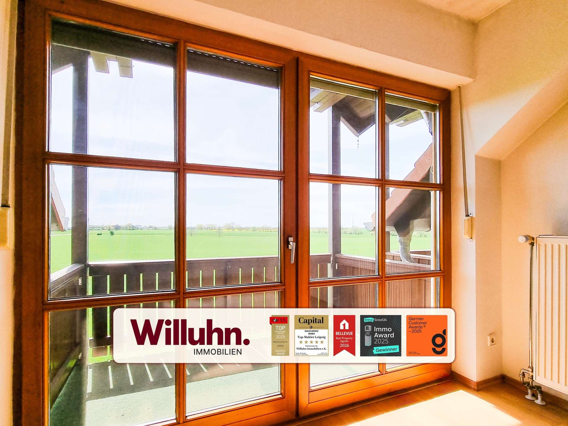 6,1 % Brutto-Rendite I Balkon I Einbauküche I Tageslichtbad I PKW-Stellplatz I 48 m² Dachspeicher