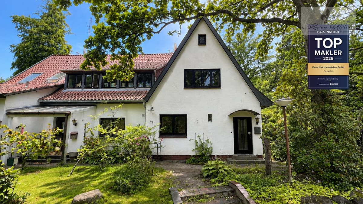 Charmante Doppelhaushälfte mit Altbauflair und Terrasse in Seevetal-Maschen