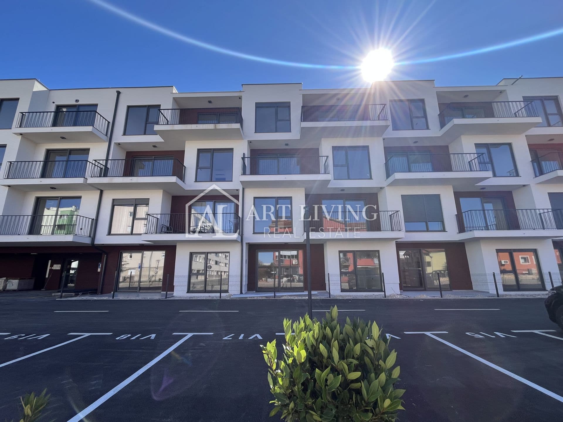 Istrien, Umag - attraktive Einzimmerwohnung im Stadtzentrum, NEU GEBAUT!