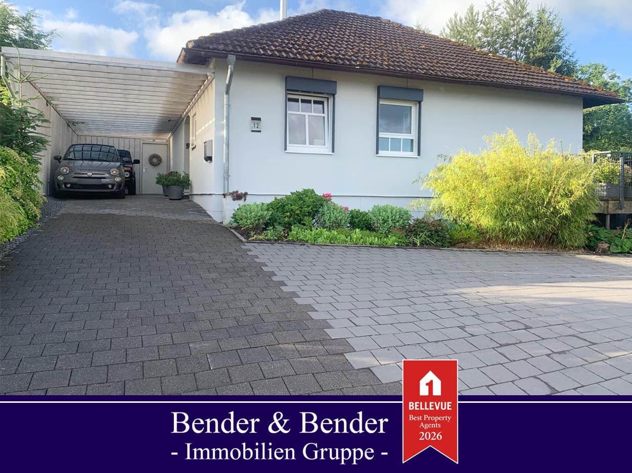 TRAUMLAGE - Top-sanierter Bungalow in absoluter Ortsrandlage zu verkaufen!