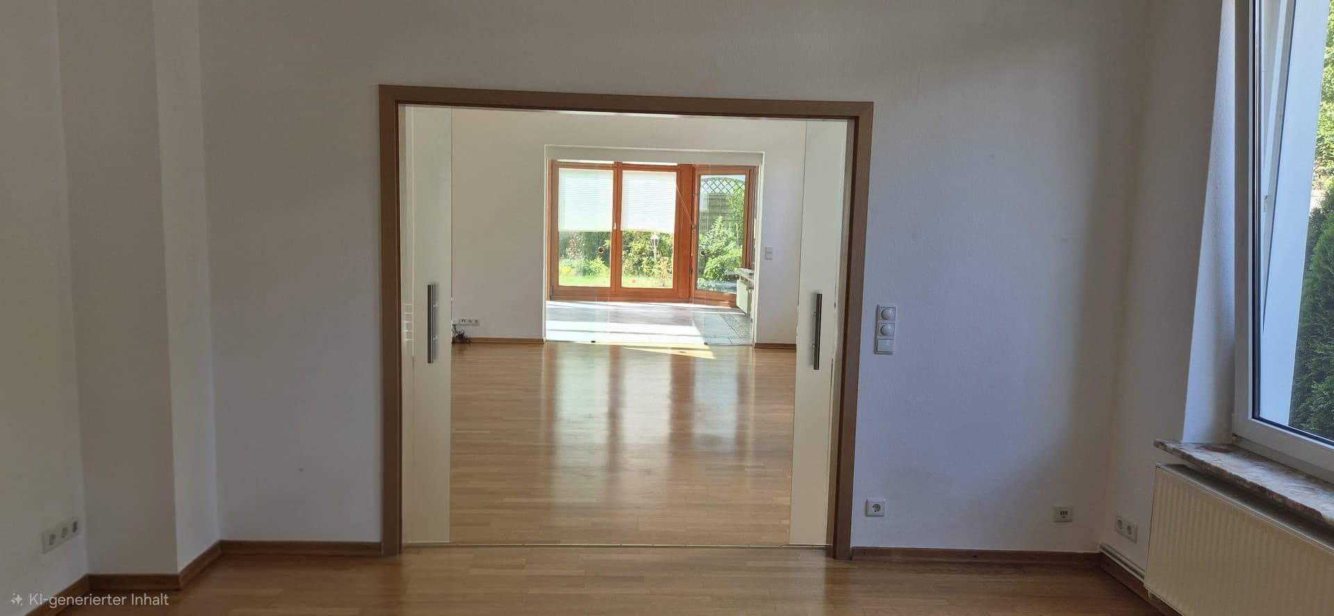 120 m² mit beheiztem Wintergarten, Terrasse & Garten – außergewöhnliche Wohnung in Schleswig