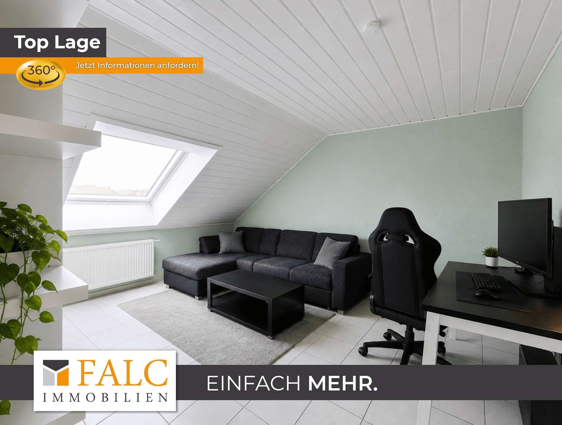 2,5 Zimmer mit Balkon in Bruchsal