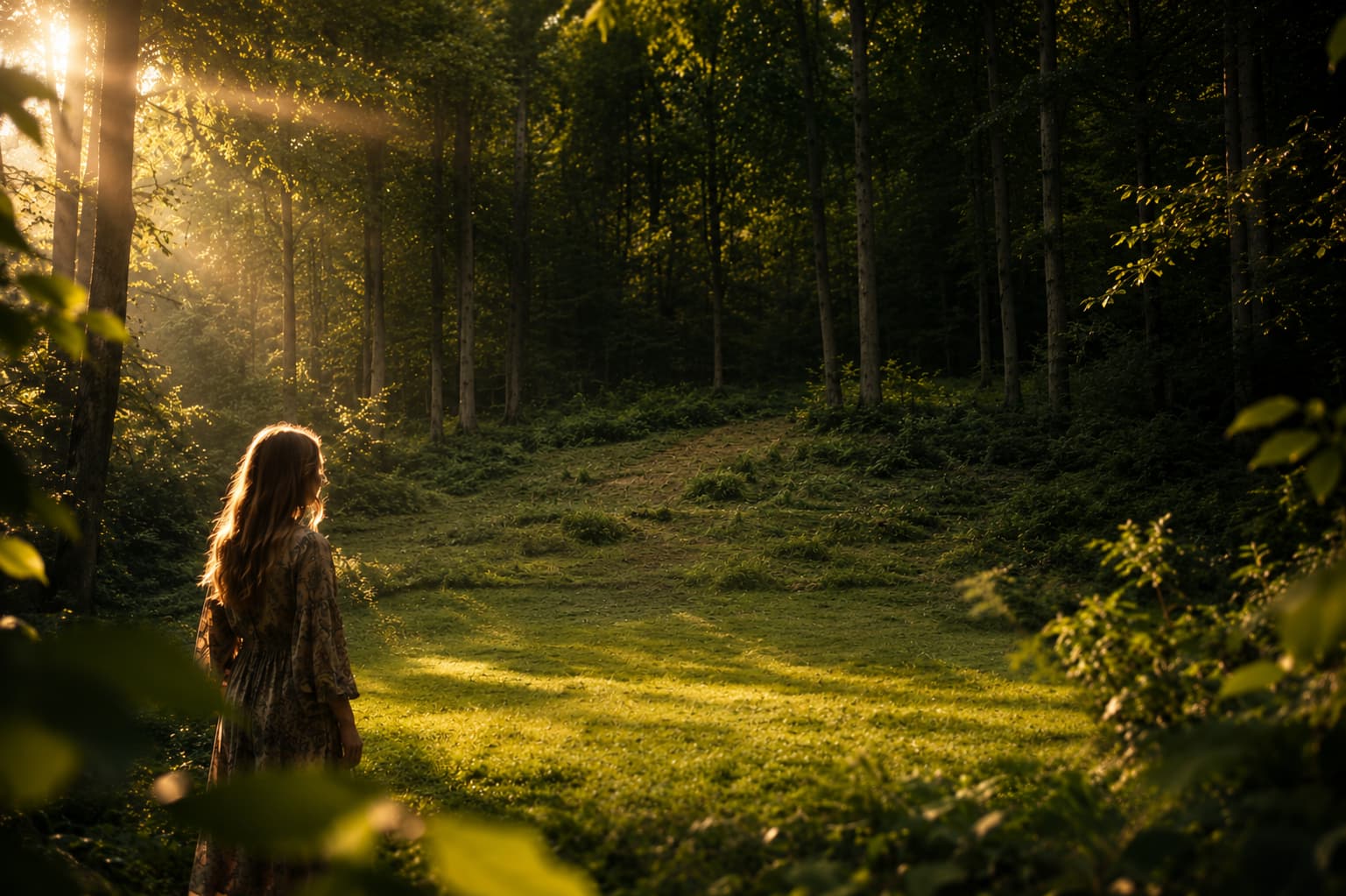 zentral wohnen mit eigenem Wald