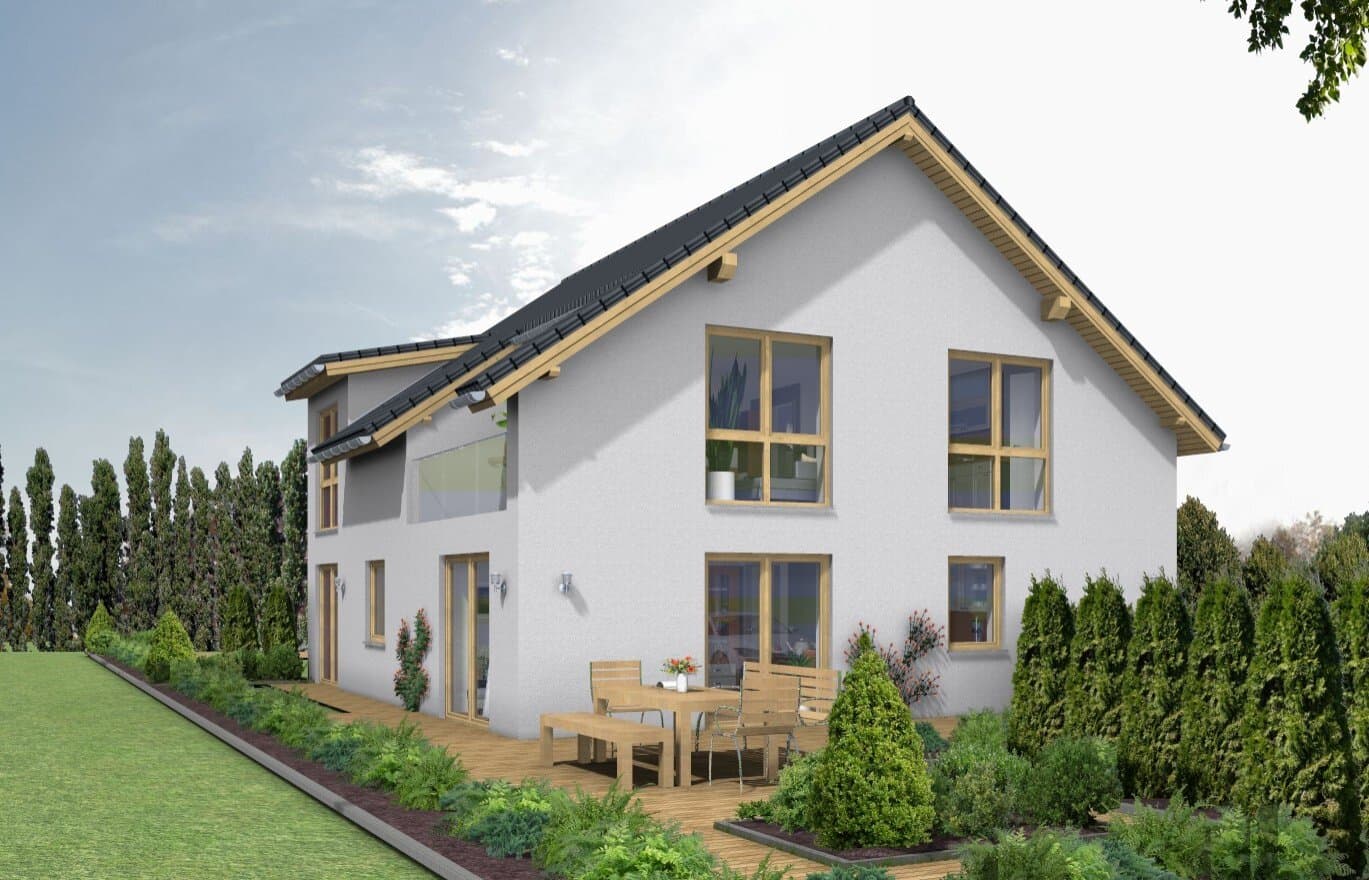 Immobilieninvestoren aufgepasst! DOPPELHAUS EG-Whg. mit Terrasse, DG-Whg. mit Loggia.