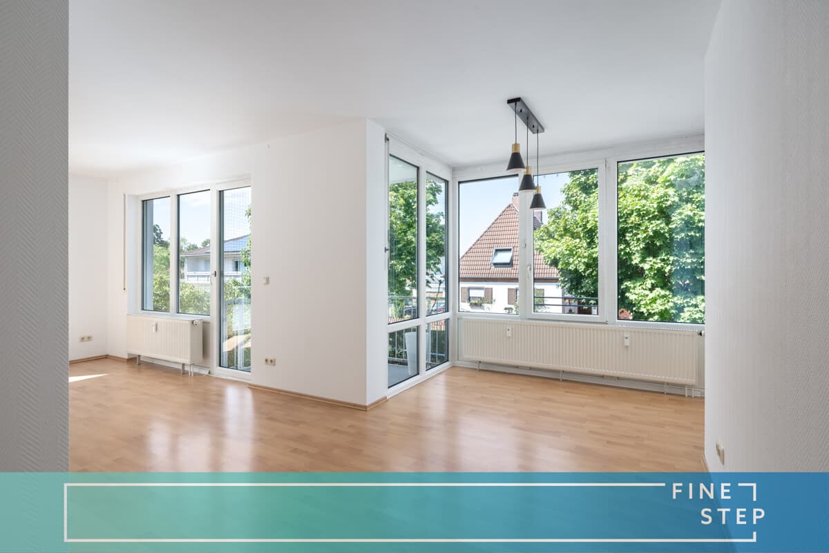 Große 2-Zimmer Wohnung mit viel Licht und Weite