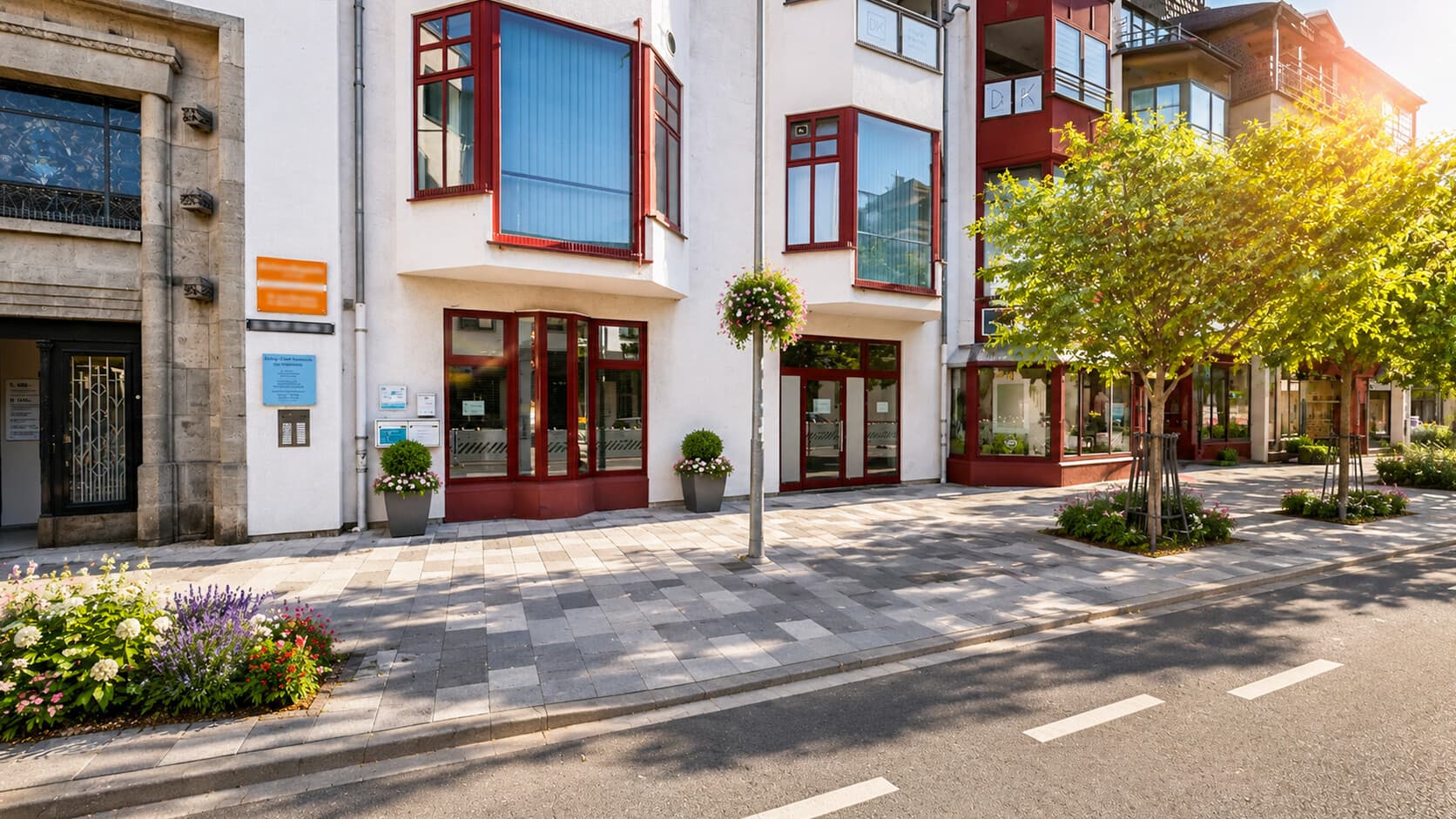 Büro-Cafe-Einzelhandel - Freistehende Gewerbefläche auf zwei Etagen in bester Lage von Limburg!