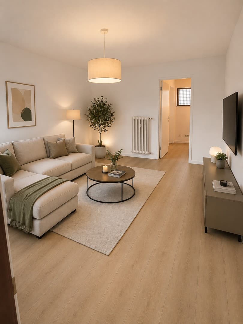 Erstbezug nach Sanierung 2-Zimmer Wohnung am Waldrand