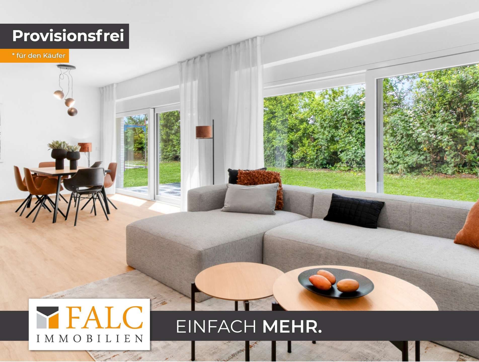 Modernes Wohnen, natürliche Umgebung – Ihr Zuhause im Grünen!