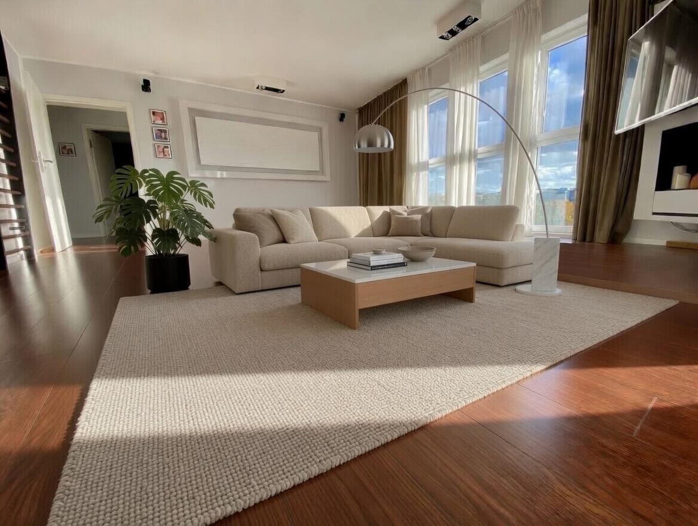 Exklusive, sonnige Familienwohnung - 4-ZKB mit Balkon direkt am Rebstockpark