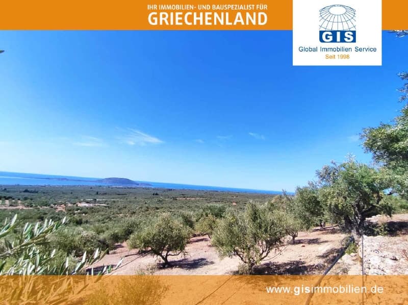 +++ Griechenland - Süd-West-Peloponnes: Exzellent gelegene Baugrundstücke mit tollem Meerblick +++
