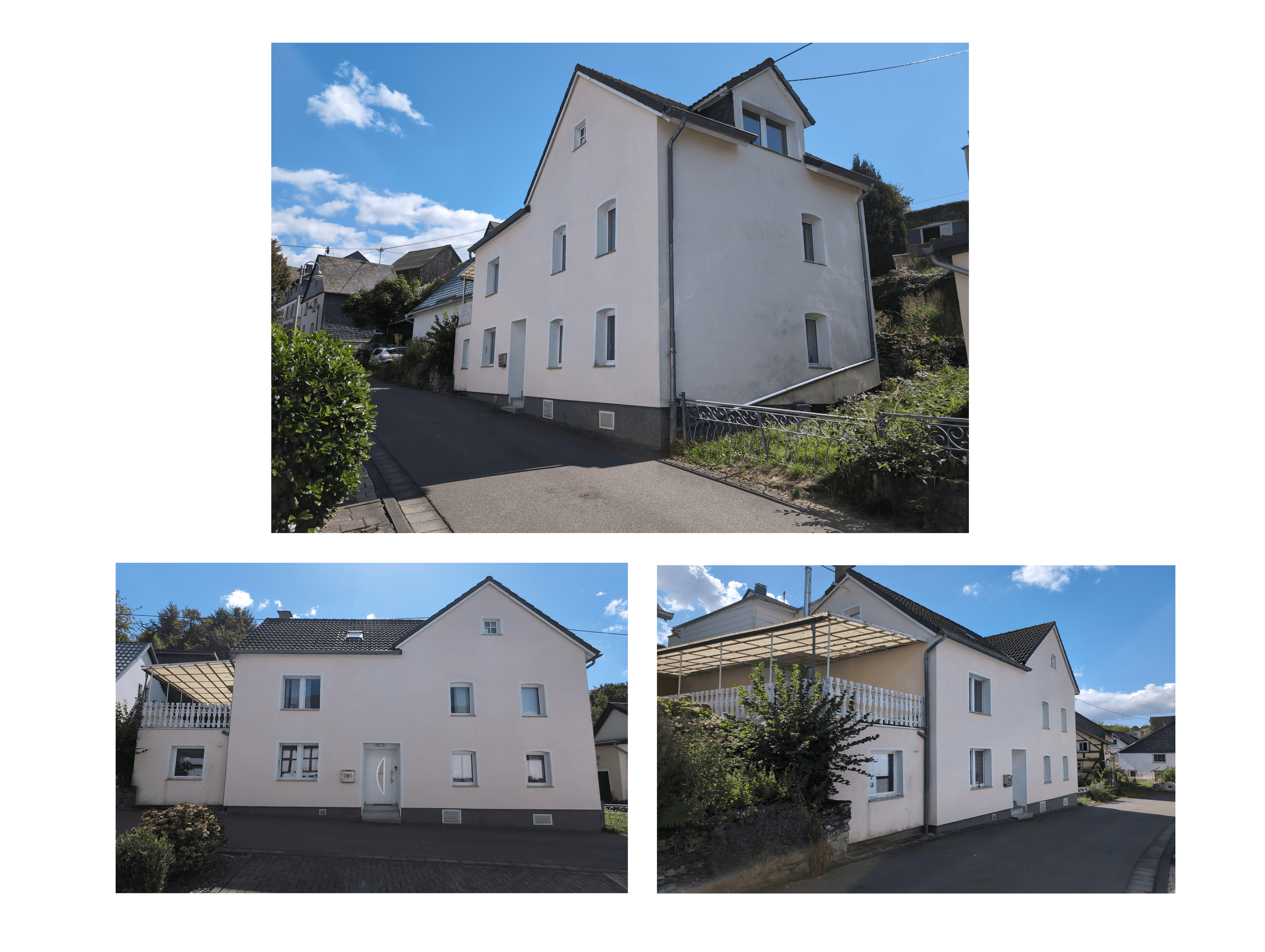 Einfamilienhaus mit gegenüberliegendem Ferienhaus