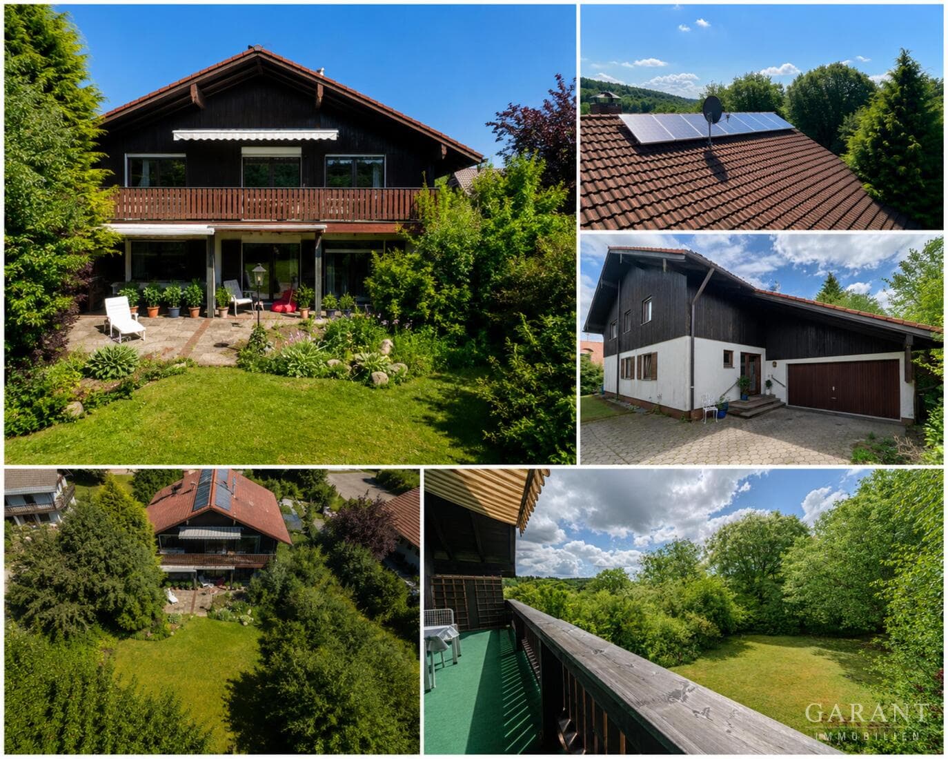 Großzügiges Wohnhaus mit Doppelgarage, Sauna und weitläufigem Garten in besonders ruhiger Lage