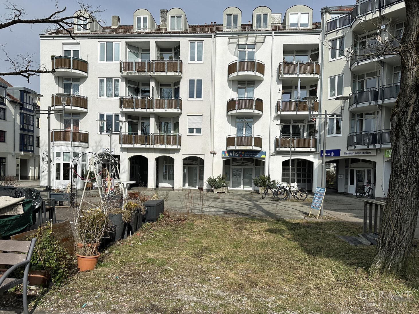Zentral wohnen. Im Grünen zuhause.