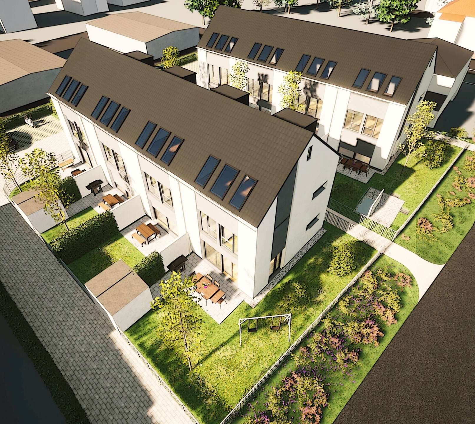 Wir bauen für Sie – Ihr Reihenhaus in ruhiger Lage nahe dem Zwenkauer See