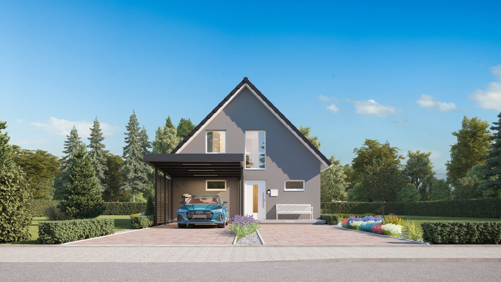STREIF Effizienzhaus zum Selbstausbau (Außen fertig)