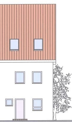 Modernes Reiheneckhaus mit ausgebautem Dachgeschoss ...