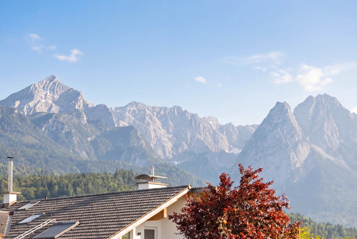 Dachgeschosswohnung im Zentrum von Garmisch