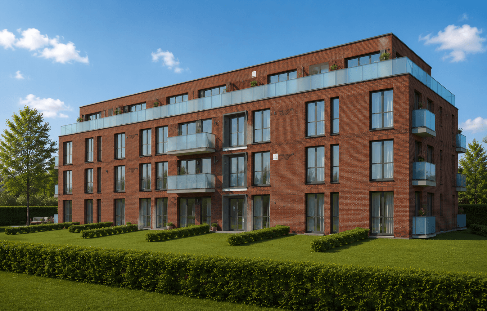 NEUBAU 4 Zi-barrierefreie Eigentumswohnung/Penthouse in TOP-LAGE Kamp-Lintfort