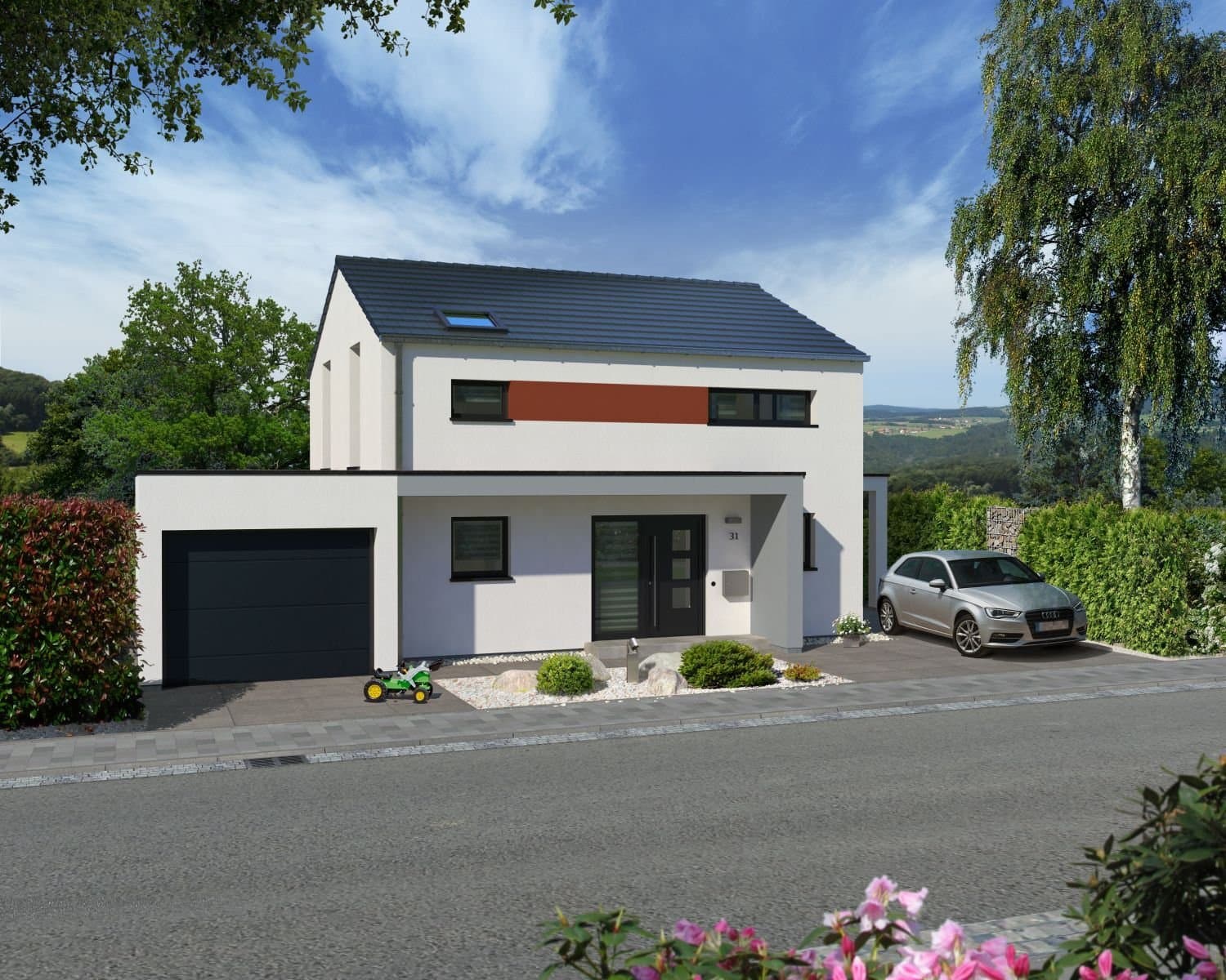 Geräumiges Familienhaus mit Satteldach !