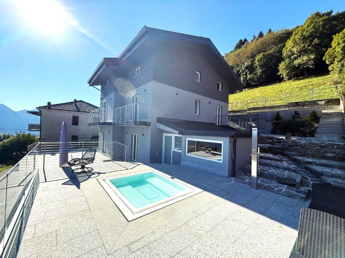 Außergewöhnlicher Alpenluxus–Exklusive Smart Villa am Comer See, Indovero Casargo, Lombardei Italien