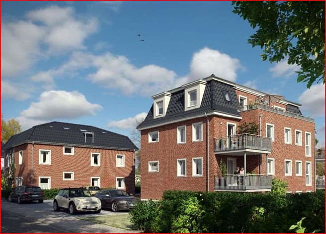 TOP Mietshaus KfW 40-EE von 2024 mit Fahrstuhl und Balkonen +DHH bei Tesla, 100.000 € JNK Miete