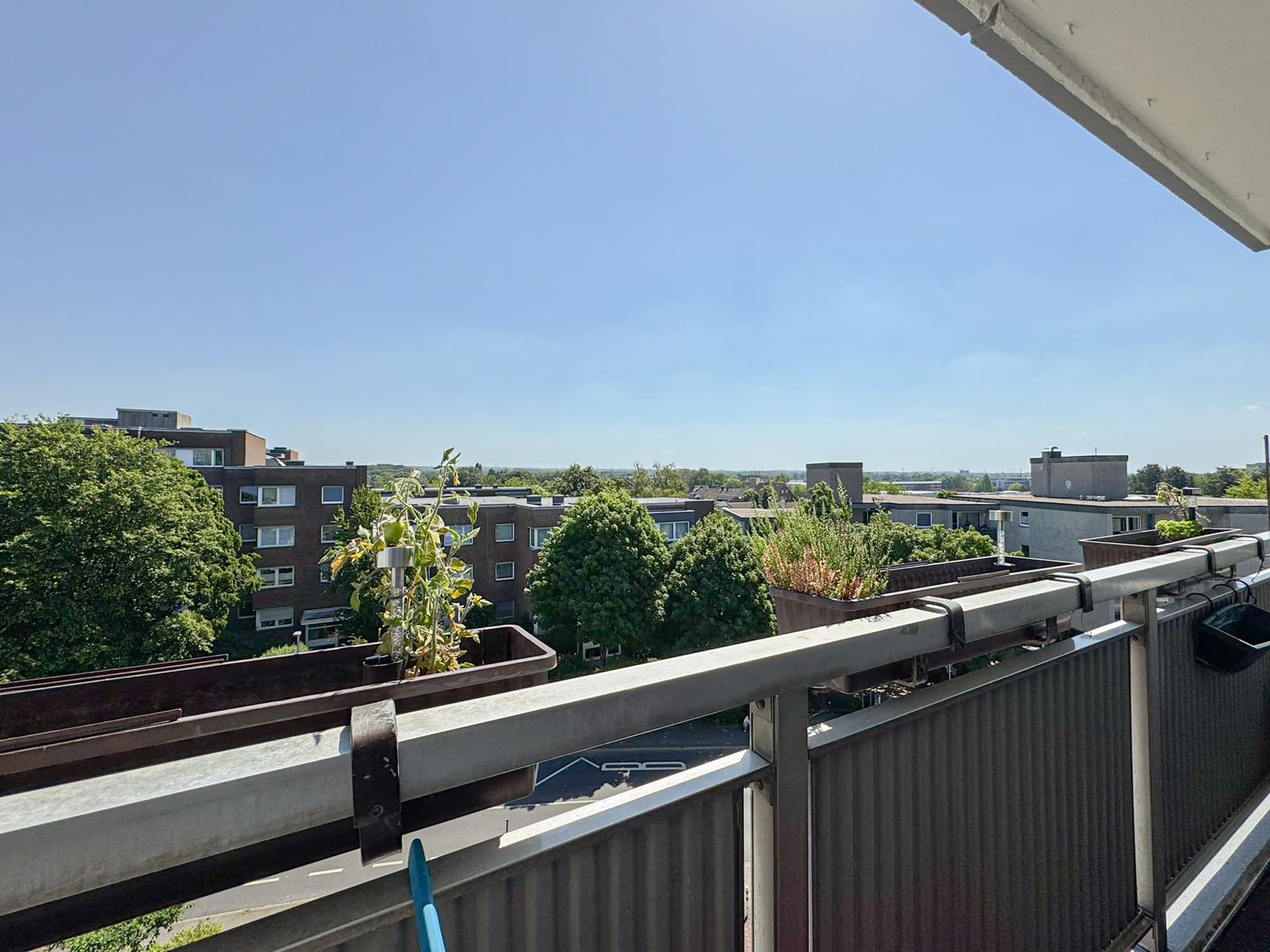 Über den Dächern der Stadt