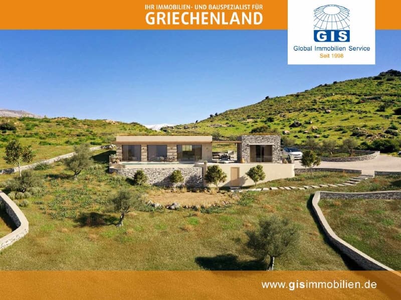 +++ Griechenland - Süd-Kreta - Neubau-Villa: In fantastischer Lage und toller Ausstattung +++