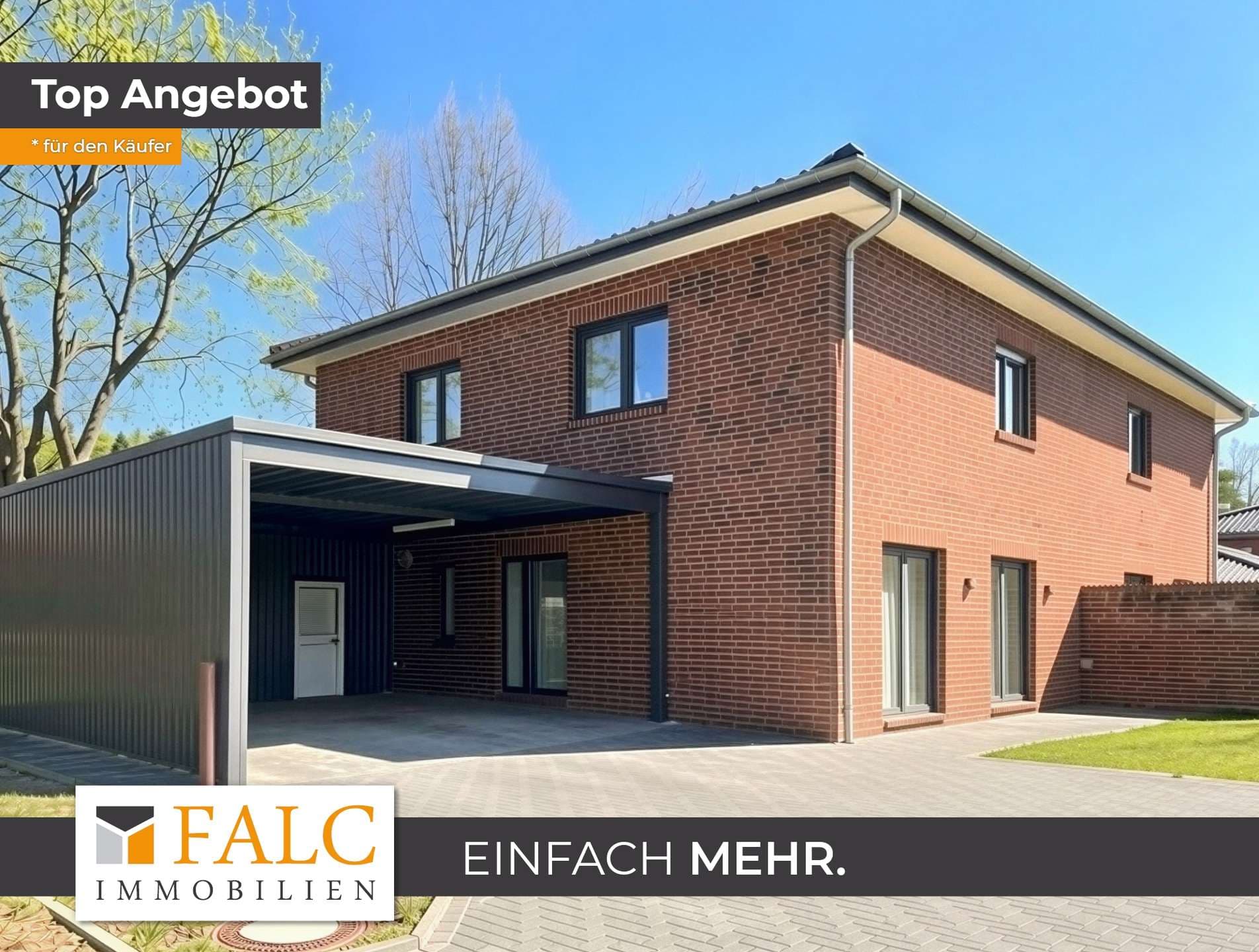 Neuwertige Doppelhaushälfte mit tollem Schnitt in Stade-Haddorf