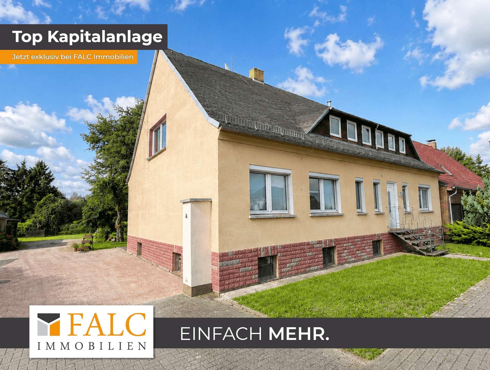 ***Mehrfamilienhaus mit vier Wohneinheiten und großem Entwicklungspotenzial***