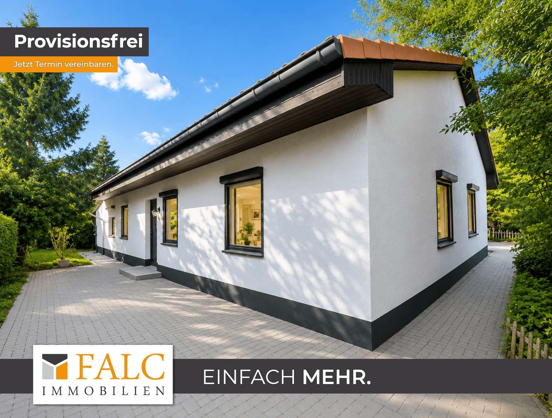 Moderner Wohn(t)raum auf einer Ebene. Greifen Sie zu! - FALC Immobilien