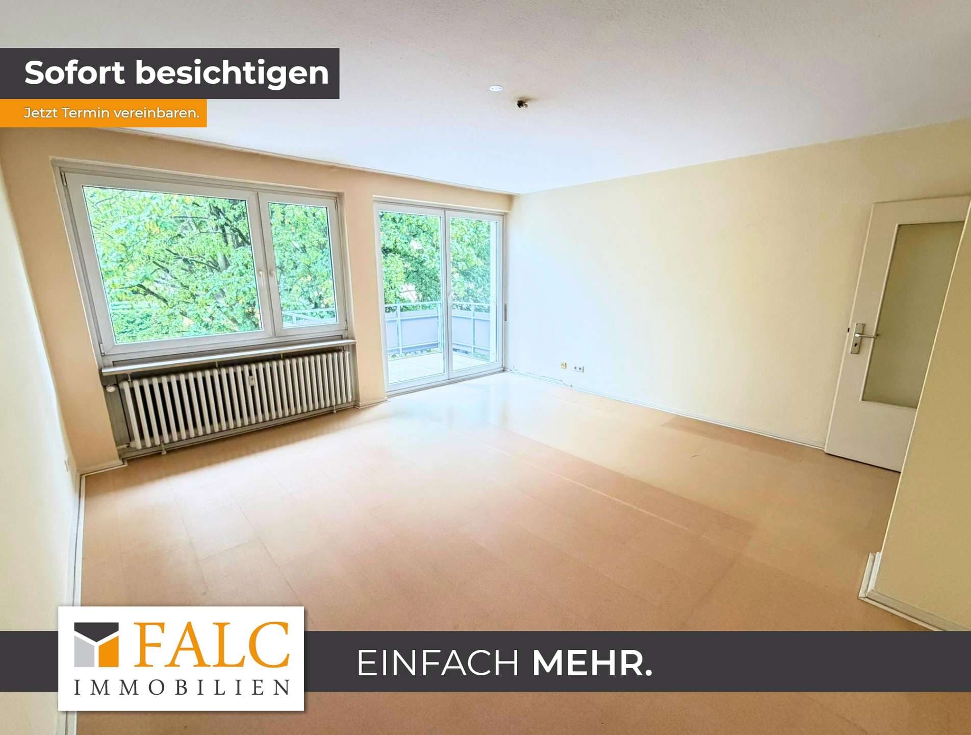 leerstehende 3-Zimmerwohnung zur Fremd- oder Eigennutzung