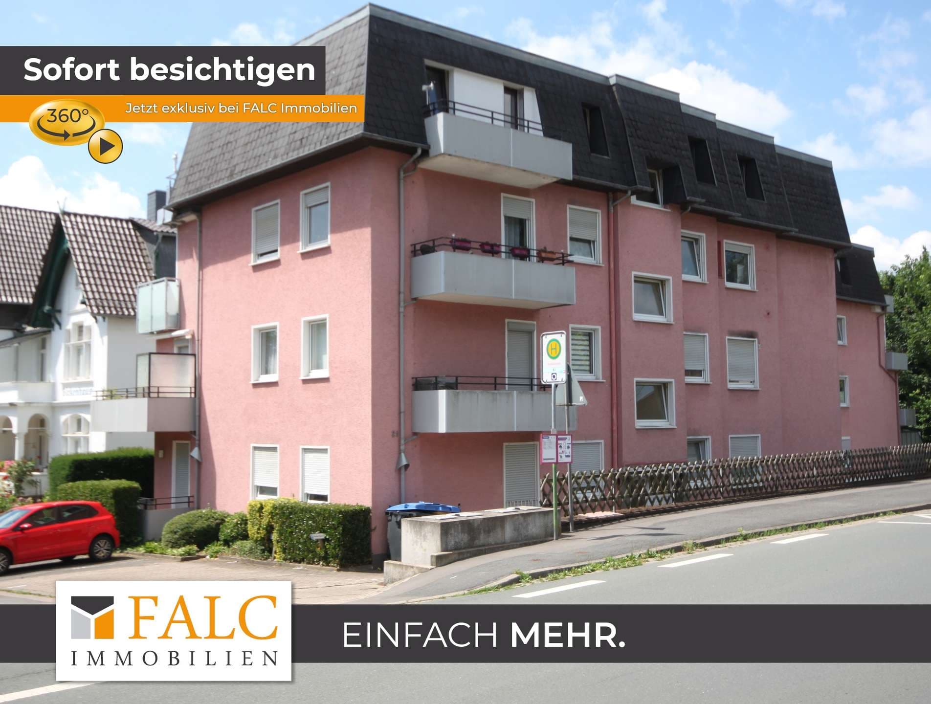 Möblierte ETW im Herzen der Stadt, mit Stellplatz und Appartement