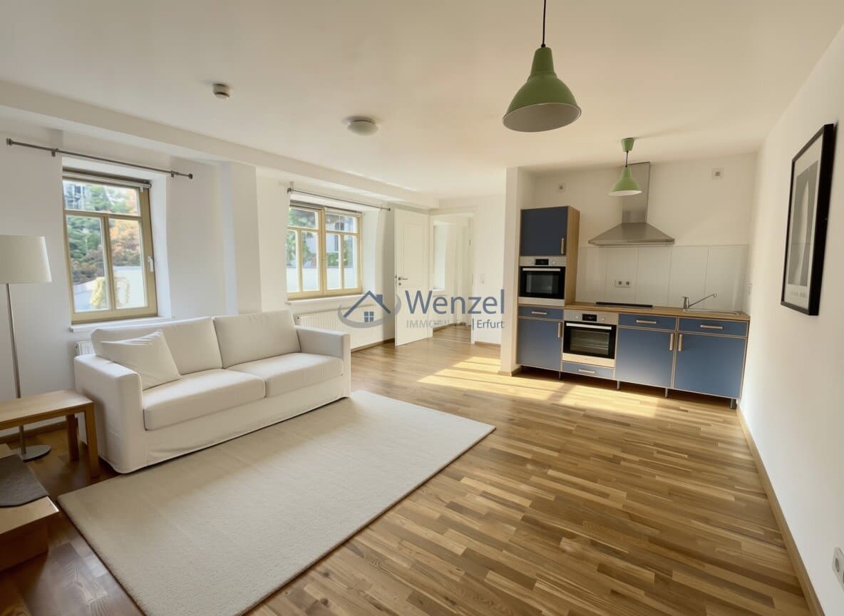 EINEN MONAT MIETFREI! Ein-Zimmer Appartement mit riesiger Dachterrasse