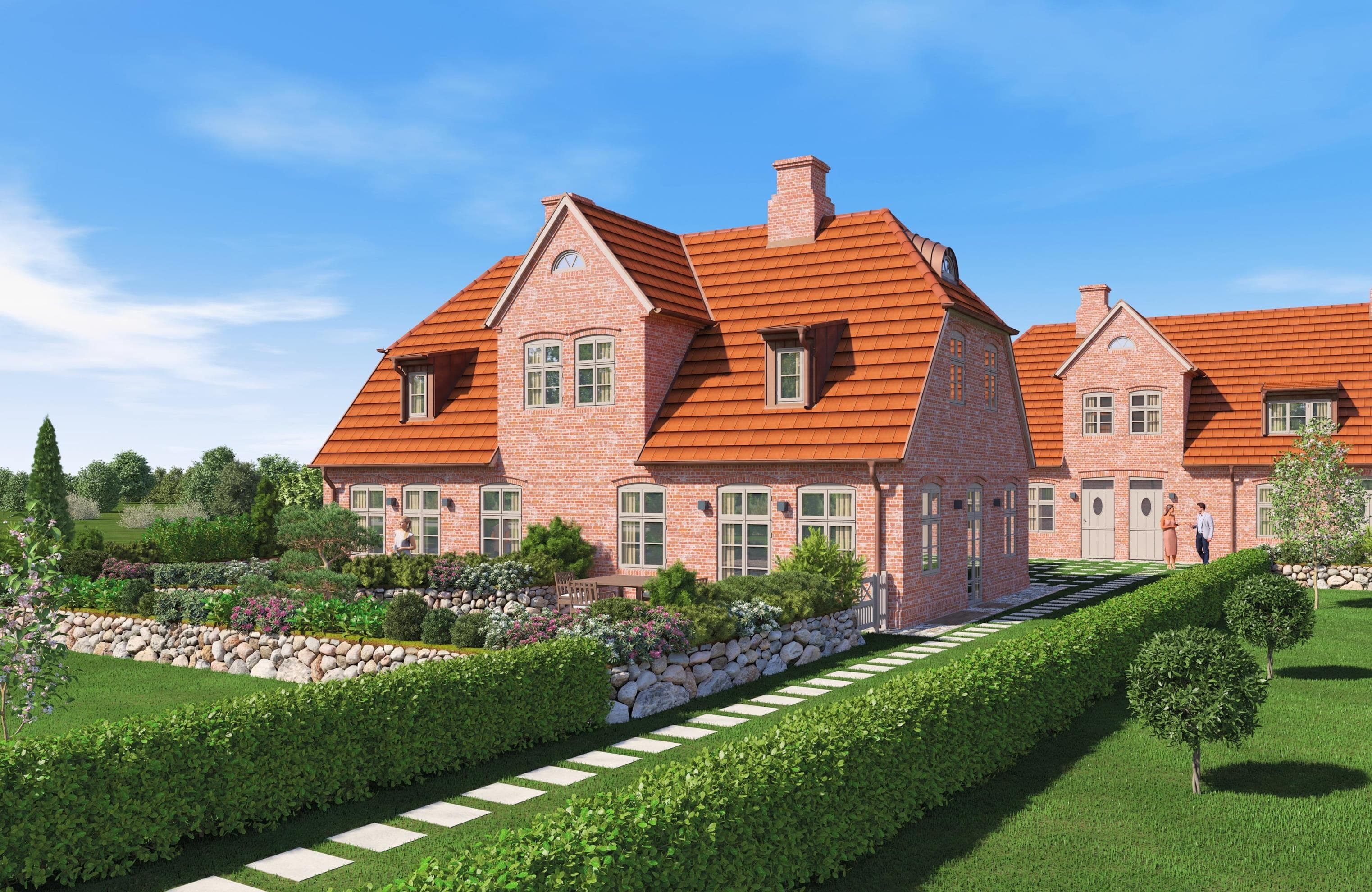 Syltquartier Bloomhof:Ferienwohnung 5 im Doppelhaus