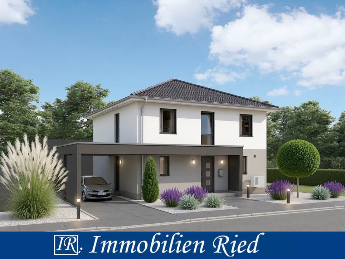Neubau eines modernen EINFAMILIENHAUSES in grüner Umgebung im schönen Inning am Ammersee