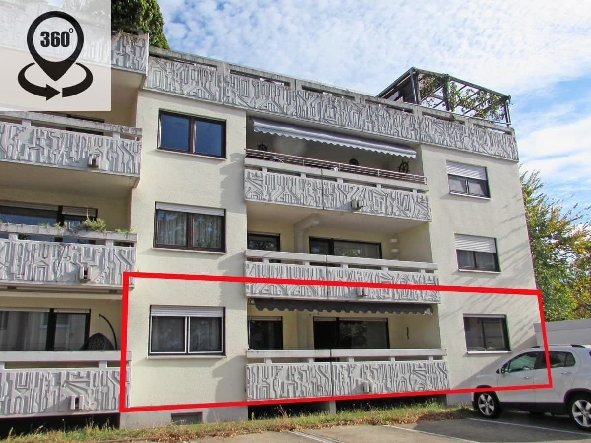 Gepflegte 3-Zimmer-Wohnung inkl. TG-Stellplatz in Leimen, OT St. Ilgen!