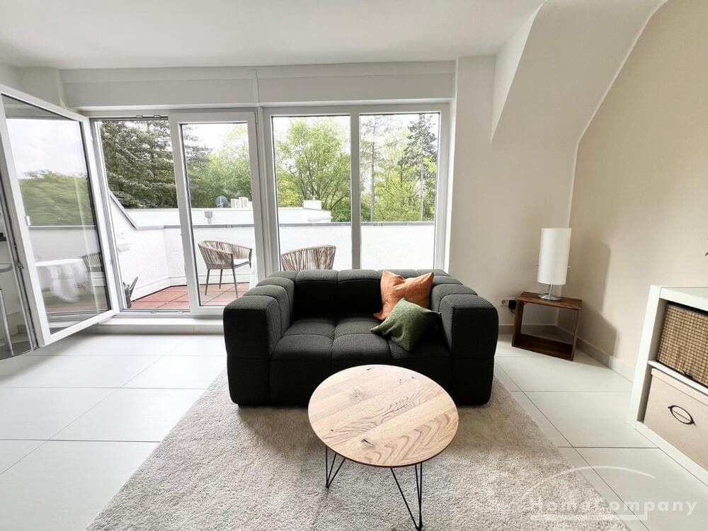 Bad Vilbel 8071611 - Perfekte Lage vor Frankfurt: Ruhig am Park mit Balkon & Garage