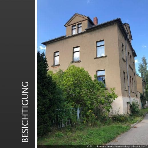 -Provisionsfrei-
Sanierungsbedürftiges MFH zur Selbstnutzung oder Kapitalanlage in Gößnitz -