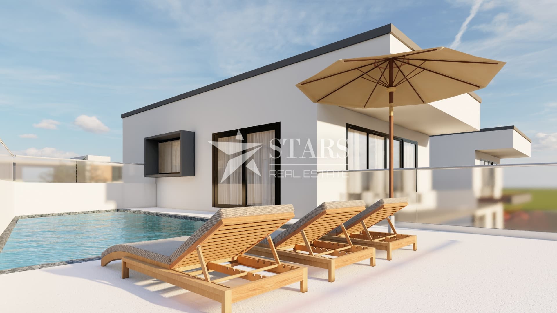 Neubauvilla mit Pool, Brzac, Krk — Käufer spart 18.000 € (Keine 3% Grunderwerbsteuer)