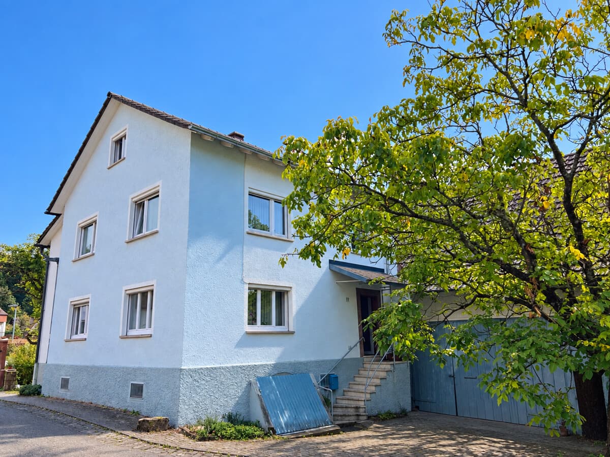 Immobilie mit Potenzial! Gepflegtes Einfamilienhaus in ruhiger Lage von Sinzheim-Ebenung!